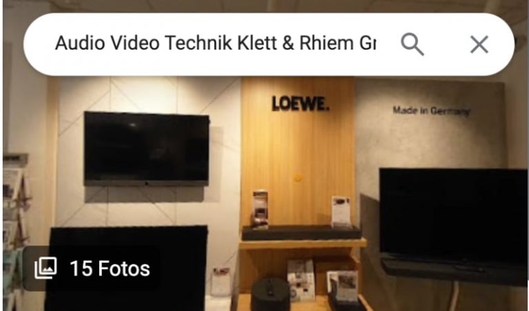 Neu auf unserem Google Unternehmensprofil: 360-Grad-Fotos vom AVT Klett & Rhiem Ladenlokal