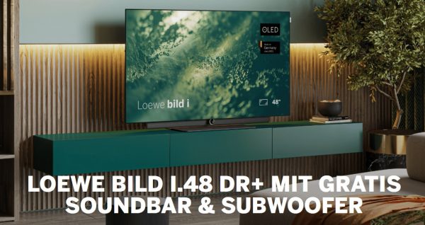 Loewe Bild I.48 DR+ mit GRATIS Soundbar und Subwoofer